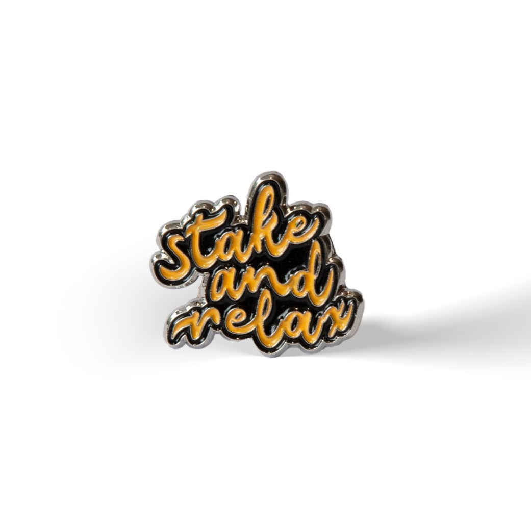 Stake + Relax & Fish Badge 2-Pack Pins